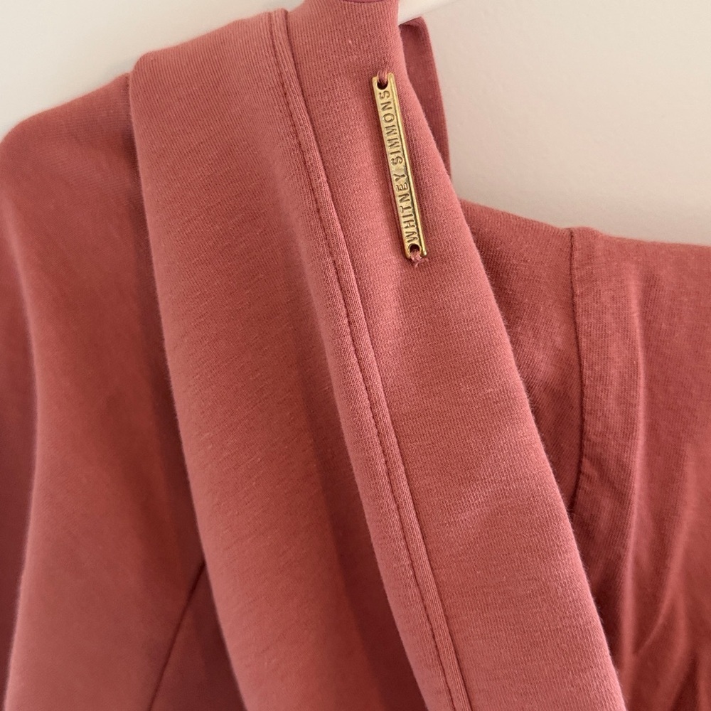 Pink Gymshark Whitney Cropped Hoodie - Picture 4 of 6